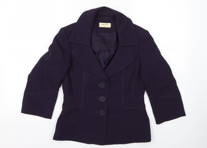 Womens UK Size 8 Kaliko Purple Jacket