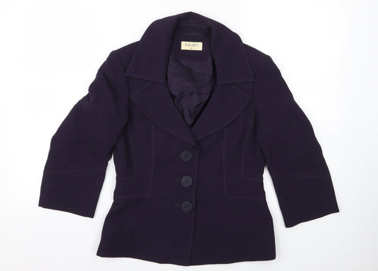 Womens UK Size 8 Kaliko Purple Jacket
