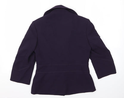 Womens UK Size 8 Kaliko Purple Jacket