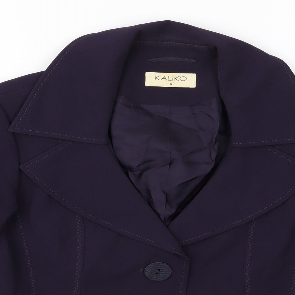 Womens UK Size 8 Kaliko Purple Jacket