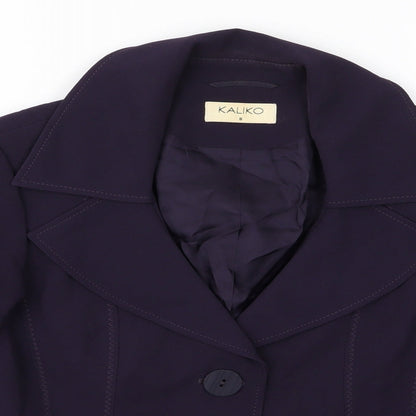 Womens UK Size 8 Kaliko Purple Jacket