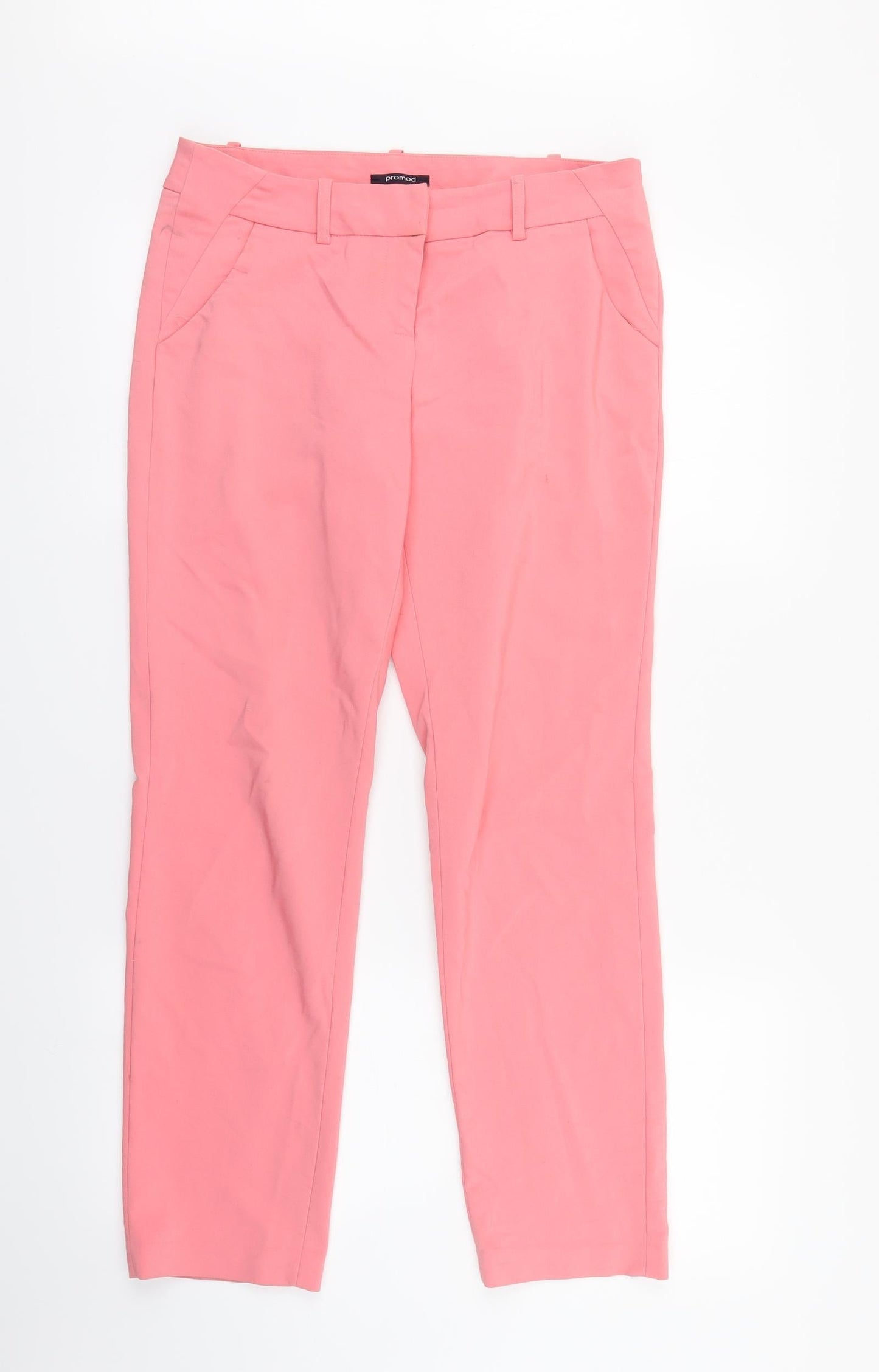 Promod Womens Pink   Straight Jeans Size 10 L27 in