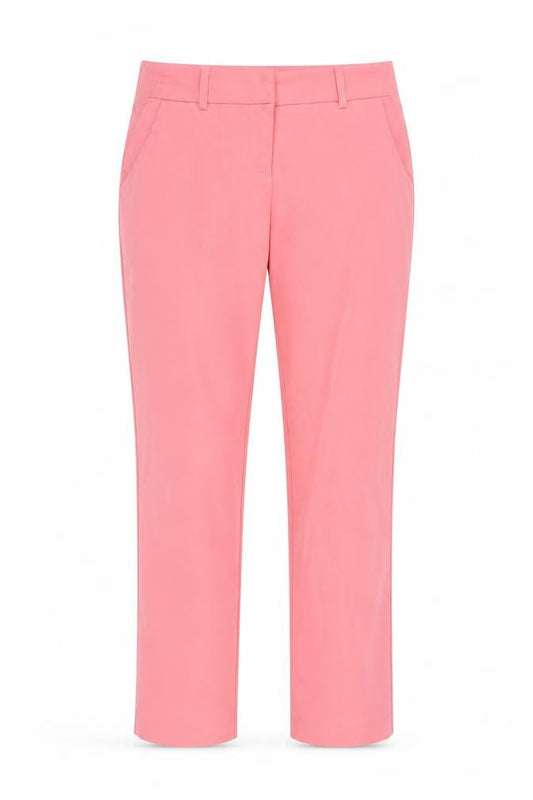 Womens UK Size 10 Promod Regular Fit Straight Pink Jeans
