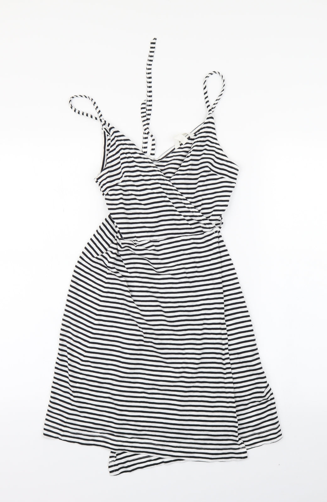 H&M Womens Blue Striped  A-Line Skirt Size XS