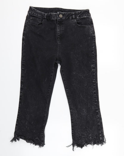 ASOS Womens Black   Straight Jeans Size 32 in L20 in