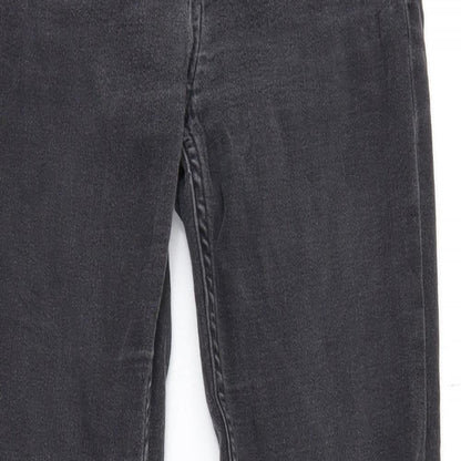 Womens UK Size 8 Divided Regular Fit Skinny Black Jeans