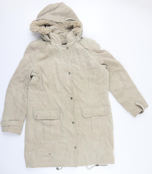 Klass Collection Womens Brown   Pea Coat Coat Size M