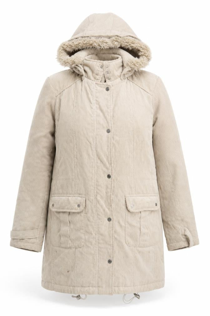 Womens UK Size M Klass Collection Brown Pea Coat