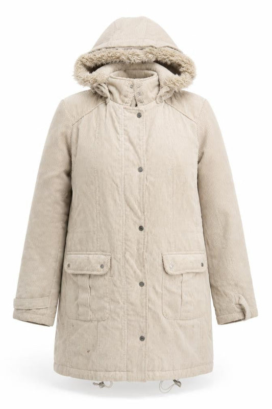 Womens UK Size M Klass Collection Brown Pea Coat