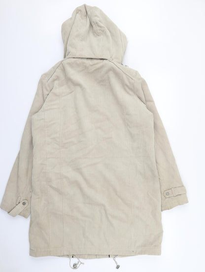 Klass Collection Womens Brown   Pea Coat Coat Size M