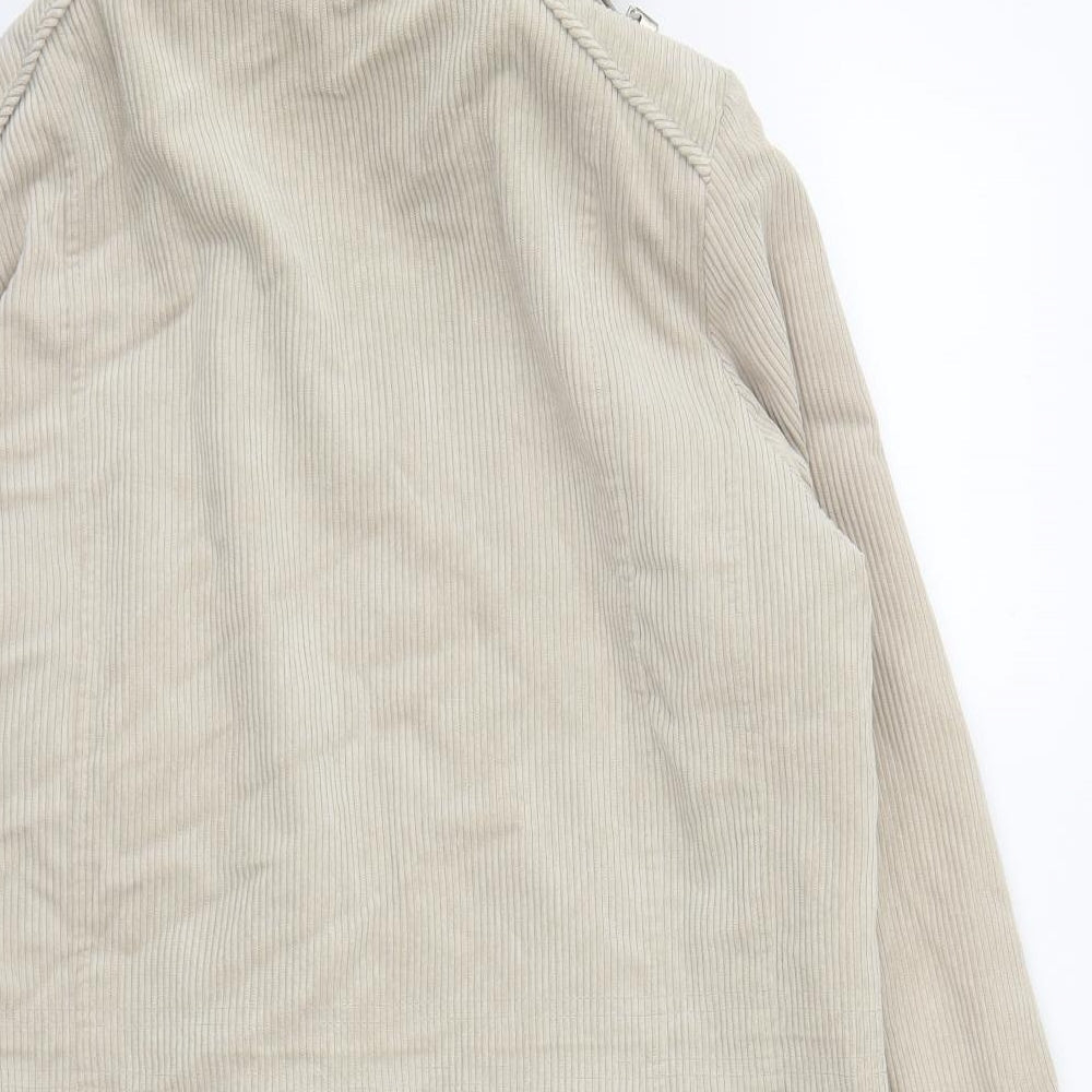 Klass Collection Womens Brown   Pea Coat Coat Size M