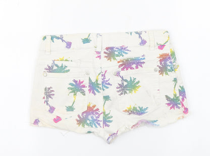 Womens UK Size 8 yesyes Regular Fit Cut-Off Shorts