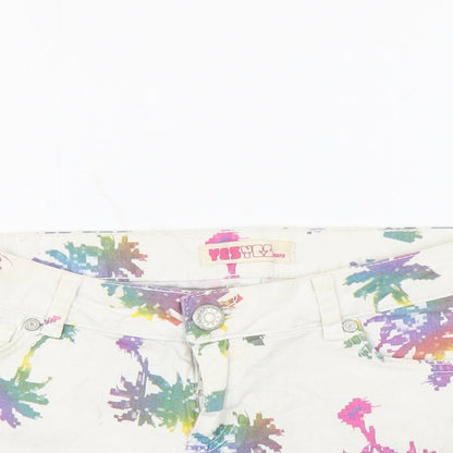 Womens UK Size 8 yesyes Regular Fit Cut-Off Shorts