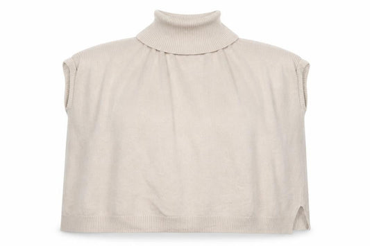 New Look Womens Beige   Cape Jumper Size S