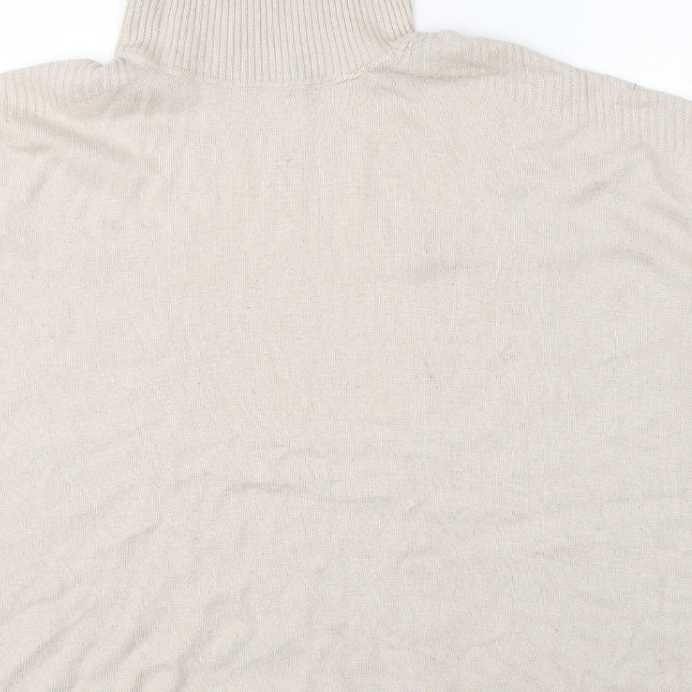 New Look Womens Beige   Cape Jumper Size S