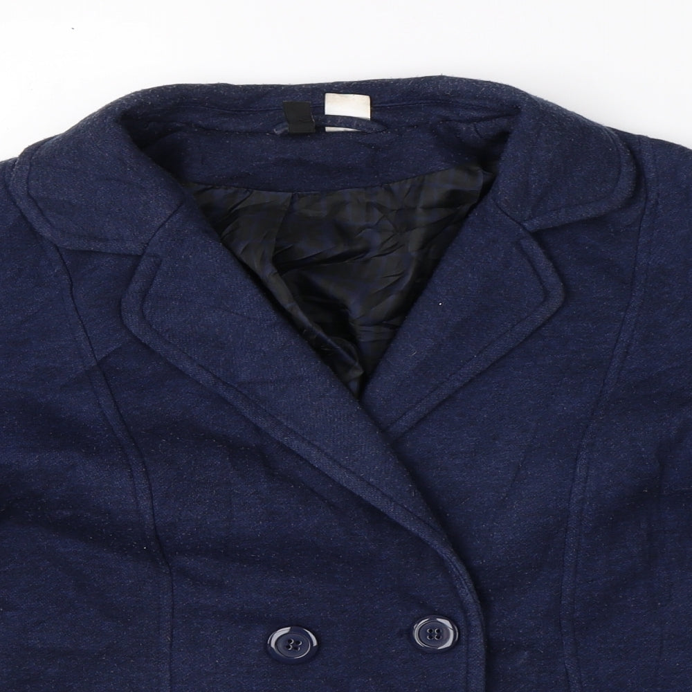Womens UK Size 12 Divided Blue Jacket