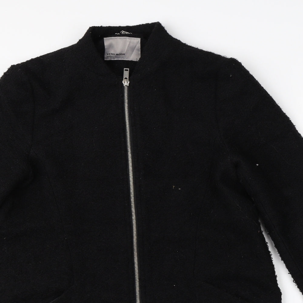 Womens UK Size S VERO MODA Black Jacket
