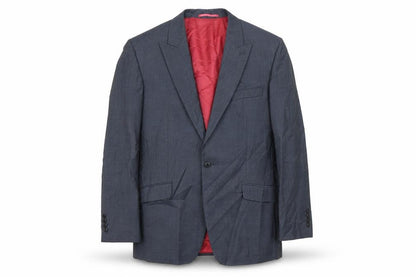 Mens UK Size 42 Preworn Regular Grey Suit Jacket