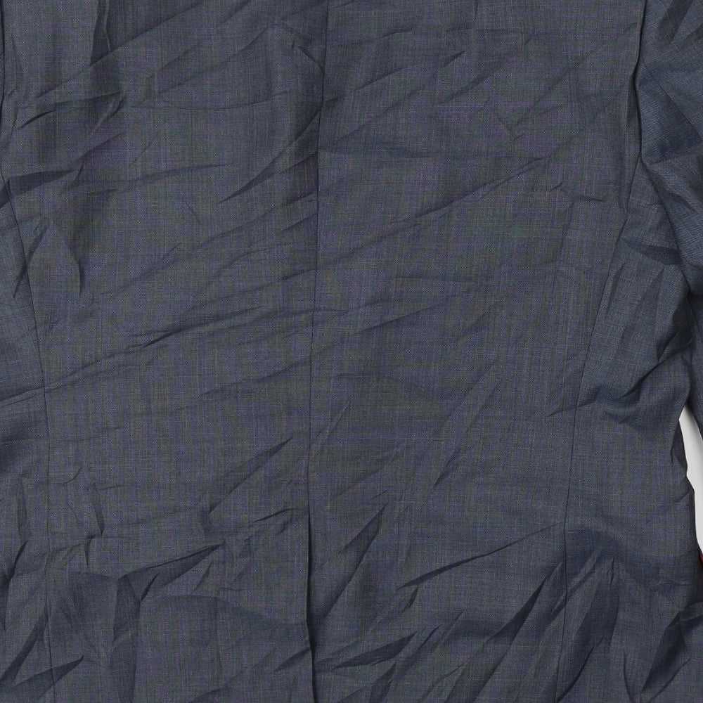 Mens UK Size 42 Preworn Regular Grey Suit Jacket