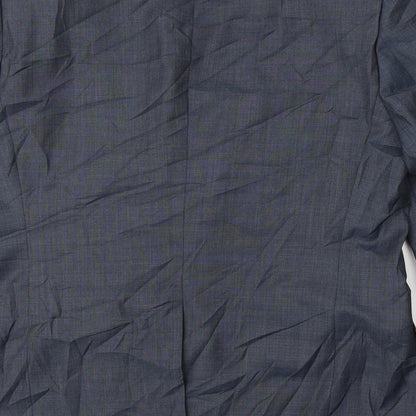 Mens UK Size 42 Preworn Regular Grey Suit Jacket
