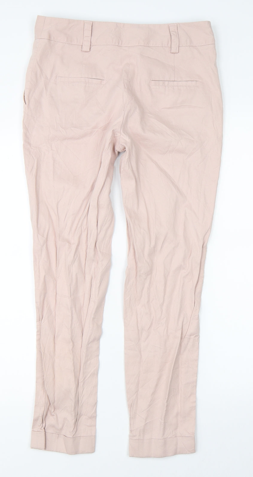 NEXT Womens Pink   Straight Jeans Size 8 L25 in