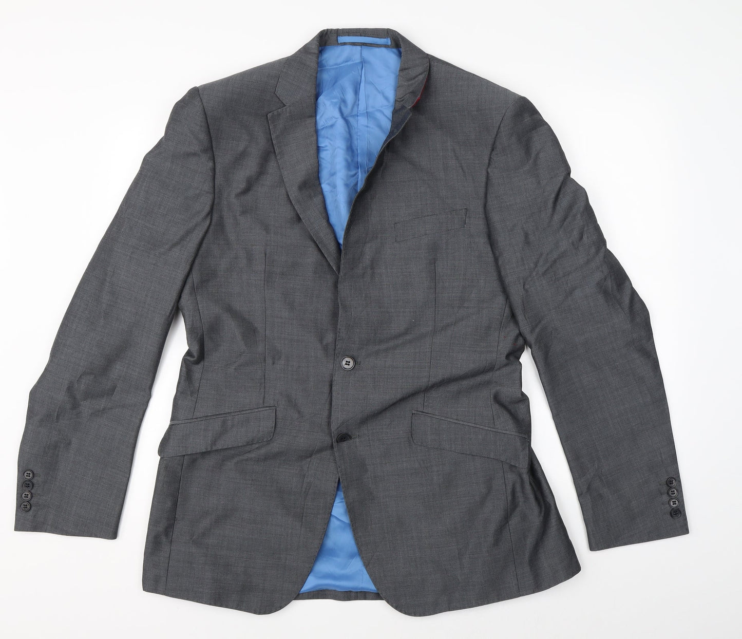 Mens UK Size 40 Marks & Spencer Regular Grey Suit Jacket