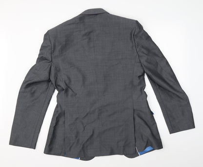 Mens UK Size 40 Marks & Spencer Regular Grey Suit Jacket
