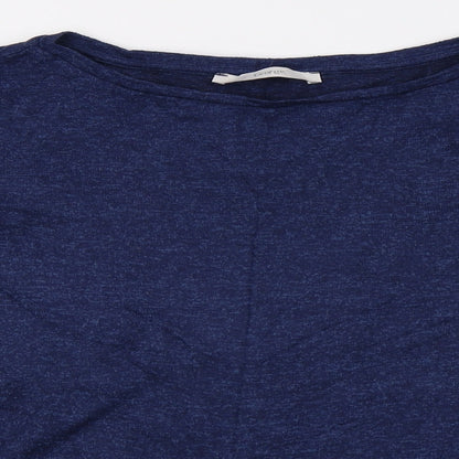 George Womens Blue  Jersey Basic T-Shirt Size 10
