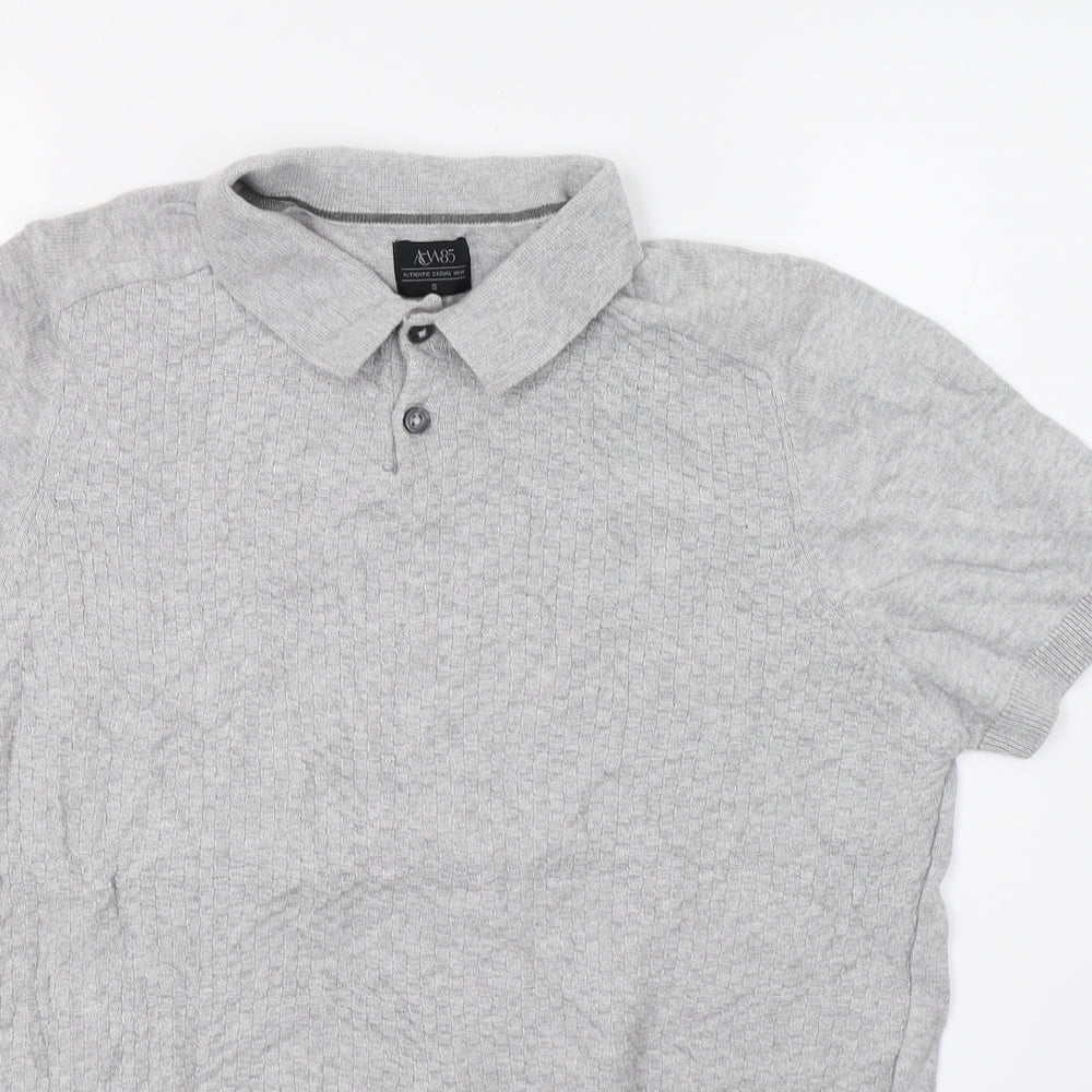 ACW 85 Mens Grey    Polo Size S