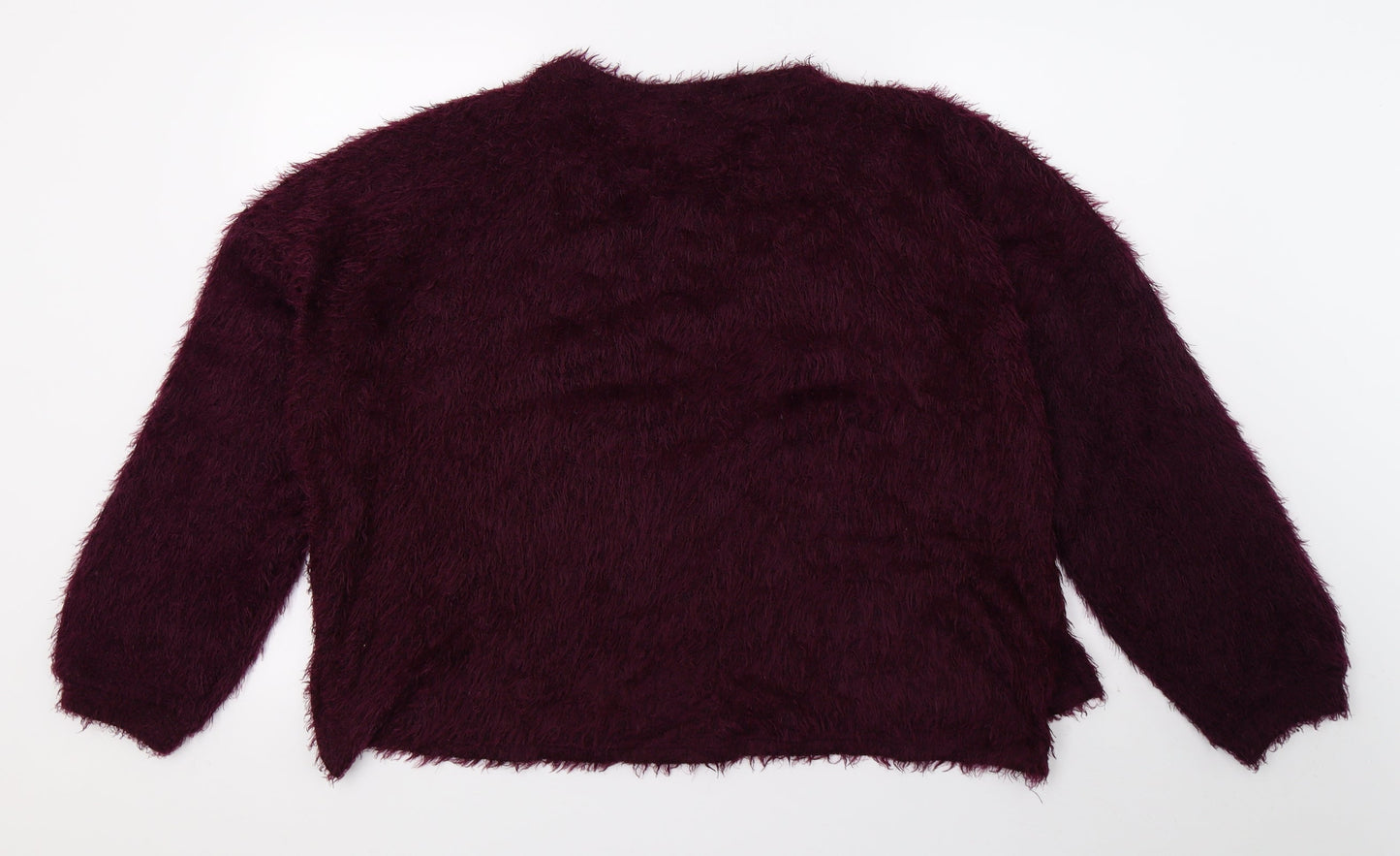 Primark Womens Purple  Knit Pullover Jumper Size 18