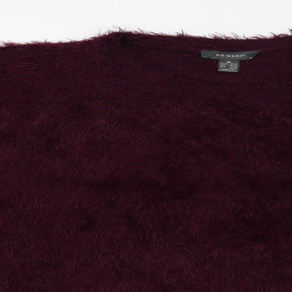 Primark Womens Purple  Knit Pullover Jumper Size 18