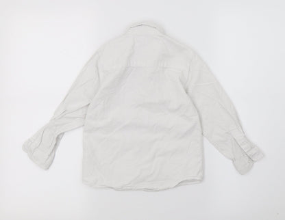 Primark Boys White   Basic Button-Up Size 4-5 Years