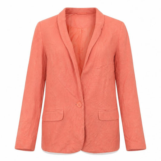 Womens UK Size 8 Oasis Orange Jacket