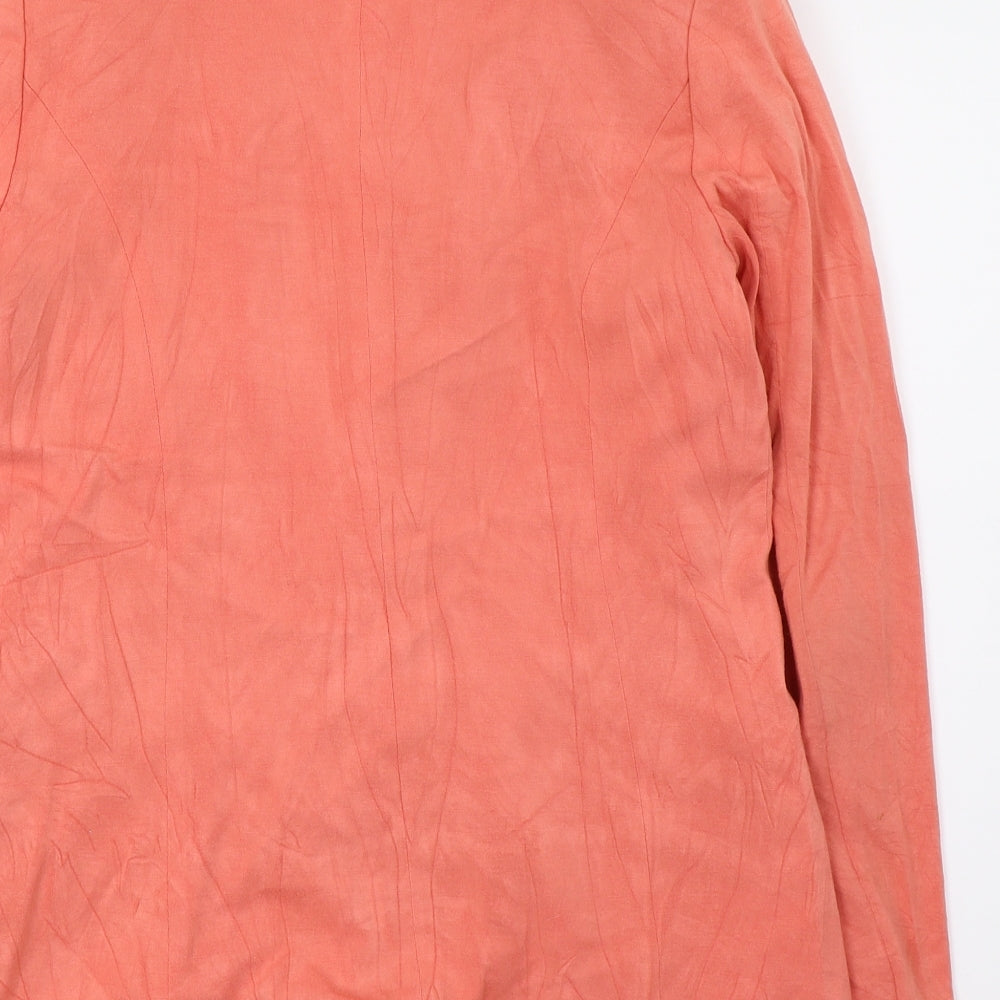 Womens UK Size 8 Oasis Orange Jacket