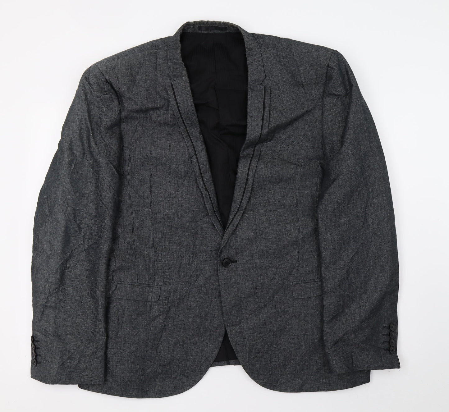 Mens UK Size XL NEXT Regular Grey Suit Jacket