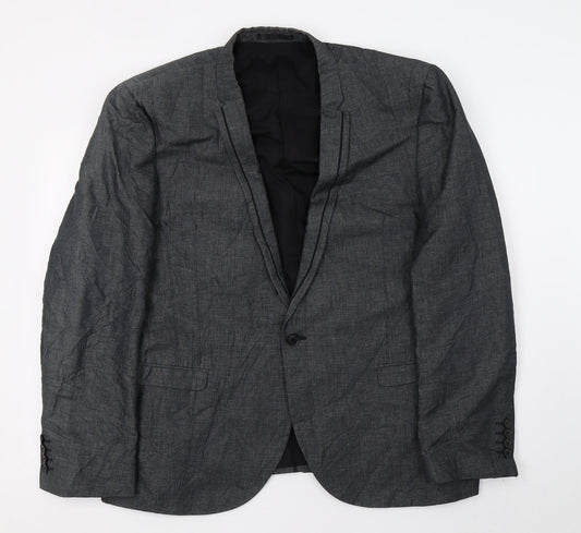 Mens UK Size XL NEXT Regular Grey Suit Jacket