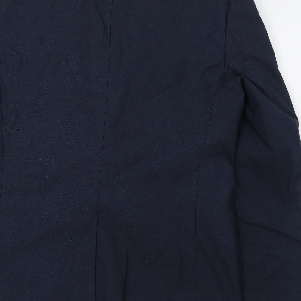 Mens UK Size M M&S Regular Blue Suit Jacket