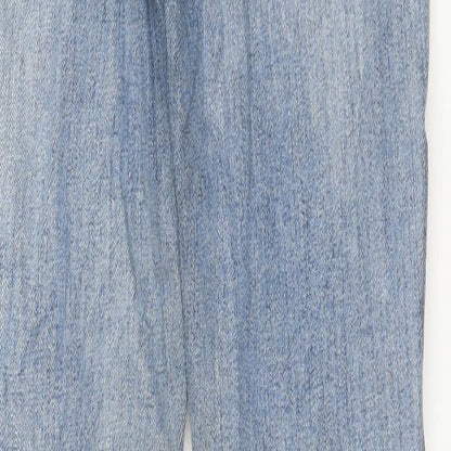 Gap Womens Blue  Denim Straight Jeans Size 26 in L31 in