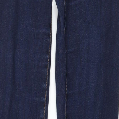 Denim & Co. Womens Blue  Denim Skinny Jeans Size 6 L31 in
