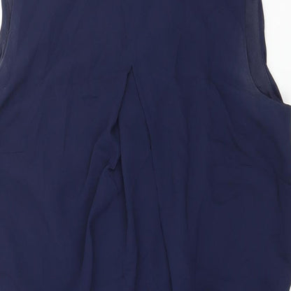 Dorothy Perkins Womens Blue  Lace A-Line  Size 12