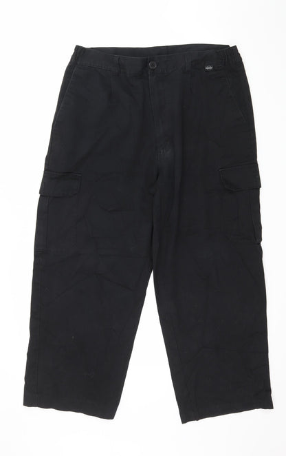 Black Knight Womens Black   Trousers  Size 36 in L25 in