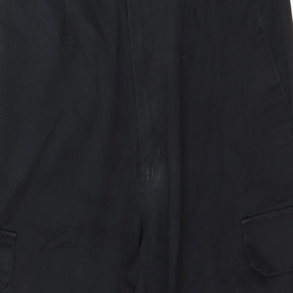 Black Knight Womens Black   Trousers  Size 36 in L25 in