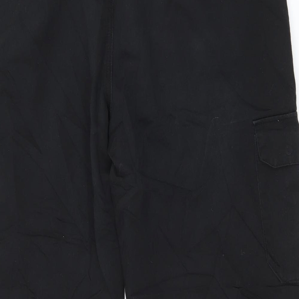 Black Knight Womens Black   Trousers  Size 36 in L25 in