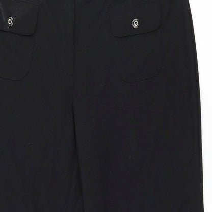 Womens UK Size 38 in Marks and Spencer Regular Fit  Black Trousers