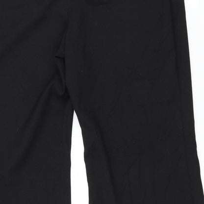 Womens UK Size 38 in Marks and Spencer Regular Fit  Black Trousers