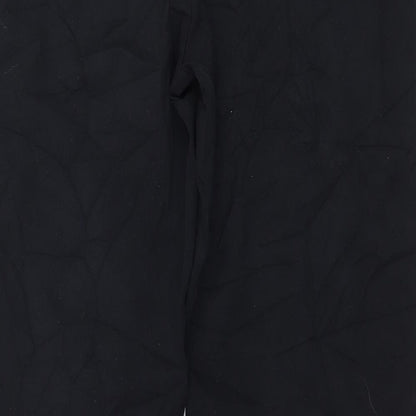 Womens UK Size 12 Marks and Spencer Regular Fit  Black Trousers