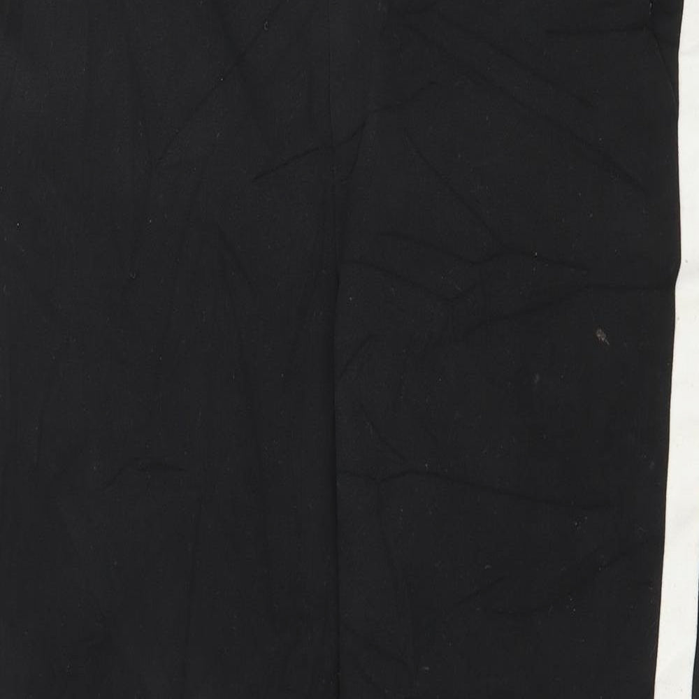 Womens UK Size S Zara Regular Fit  Black Trousers