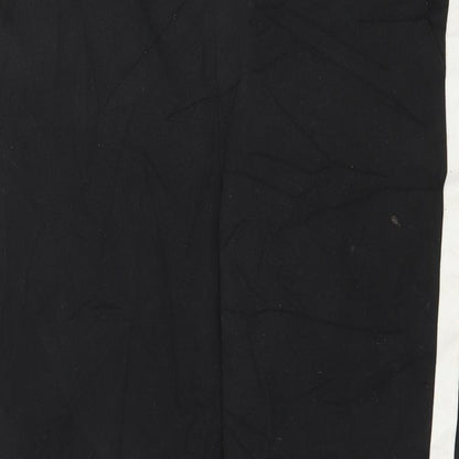 Womens UK Size S Zara Regular Fit  Black Trousers