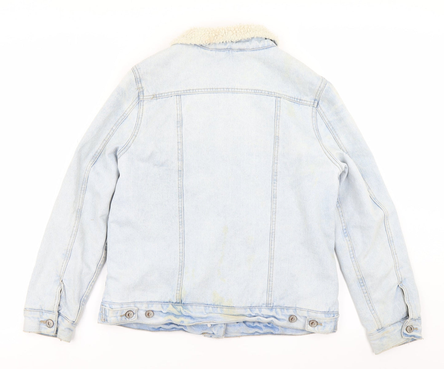 New Look Womens Blue  Denim Jacket  Size 10