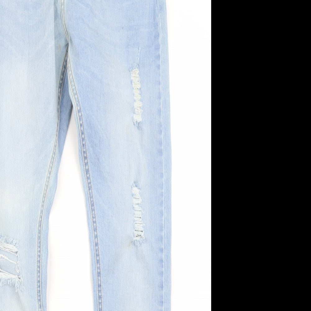 Mens UK Size 30 in No91 Regular Fit Skinny Blue Jeans